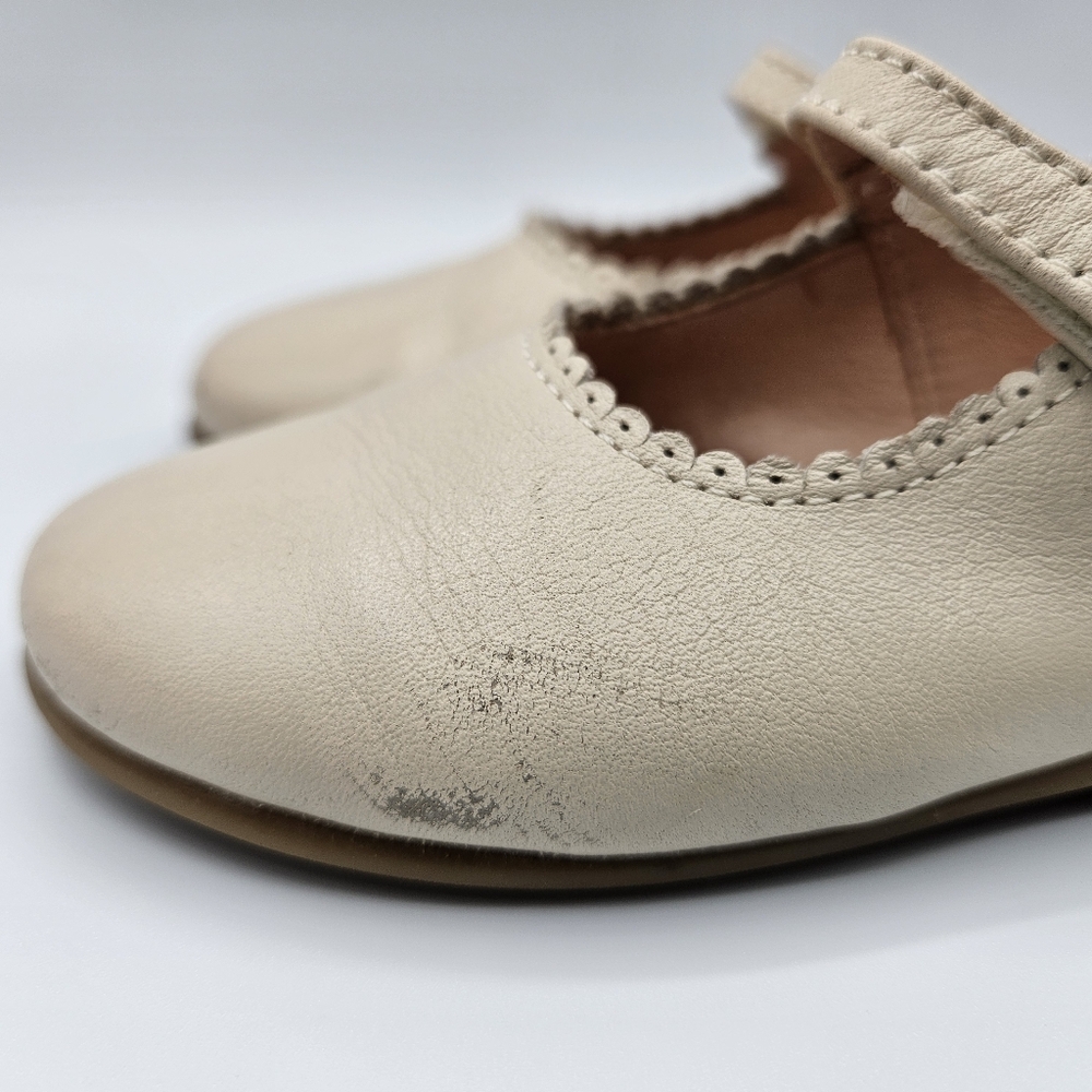 Beige Toddler Girl Dress Shoes - Picture 5 of 14